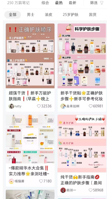 小紅書(shū)筆記